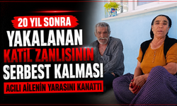 20 yıl sonra yakalanan katil zanlısının serbest kalması acılı ailenin yarasını kanattı
