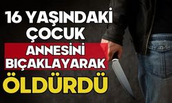 16 yaşındaki çocuk annesini bıçaklayarak öldürdü