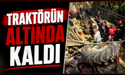 Bir Kişi Traktörün Altında Kaldı