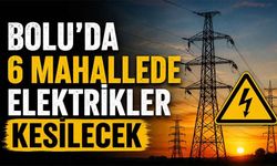 Bolu'da 6 mahallede elektrikler kesilecek