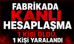 Fabrikada kanlı hesaplaşma