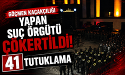 Göçmen kaçakçılığı yapan suç örgütü çökertildi: 41 tutuklama