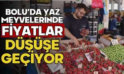Bolu'da yaz meyvelerinde fiyatlar düşüşe geçiyor
