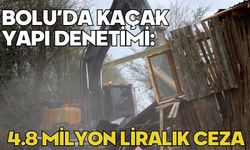 Bolu’da kaçak yapı denetimi: 4.8 milyon liralık ceza