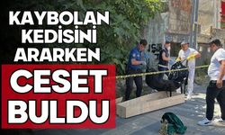Kaybolan kedisini ararken ceset buldu