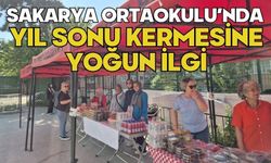 SAKARYA ORTAOKULU’NDA YIL SONU KERMESİNE YOĞUN İLGİ