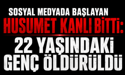 Sosyal medyada başlayan husumet kanlı bitti