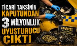Ticari taksiyi kurye aracı yapmışlar
