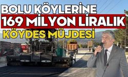 Bolu köylerine 169 milyon liralık KÖYDES müjdesi