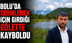 Bolu'da serinlemek için girdiği gölette kayboldu