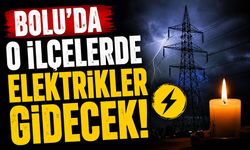 Bolu'da o ilçelerde elektrikler gidecek