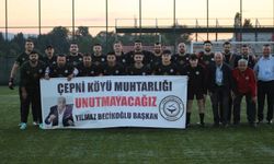Çepni Köyü'nden Anlamlı Vefa: Yılmaz Beçikoğlu Unutulmadı
