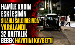 Hamile kadın, eski eşinin silahlı saldırısında yaralandı, 32 haftalık bebek hayatını kaybetti