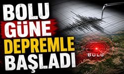 Bolu Güne Depremle Başladı