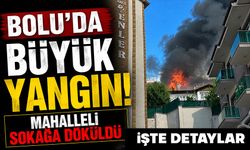 Bolu'da büyük yangın..