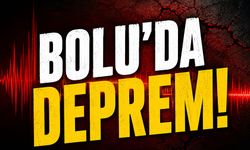 Bolu'da deprem!