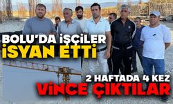 Bolu'da İşçiler İsyan Etti! 2 Haftada 4 Kez Vince Çıktılar
