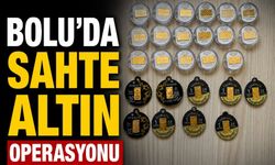 Bolu'da Sahte Altın Operasyonu