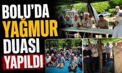 Bolu'da yağmur duası yapıldı
