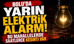 Bolu'da Yarın Elektrik Alarmı! Bu Mahallelerde Saatlerce Kesinti Var