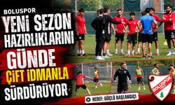 Boluspor yeni sezon hazırlıklarını günde çift idmanla sürdürüyor