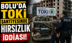 Bolu'da TOKİ Şantiyesinde Hırsızlık İddiası!