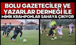 Bolu Gazeteci ve Yazarlar Derneği ile Minik Kramponlar Sahaya Çıkıyor