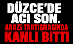 Düzce'de acı son, arazi tartışmasında kanlı bitti