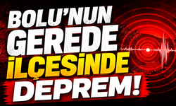 Gerede'de deprem