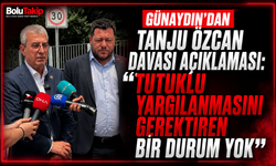Günaydın'dan Tanju Özcan davası açıklaması: "Tutuklu yargılanmasını gerektiren bir durum yok"