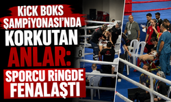 Kick Boks Şampiyonası'nda Korkutan Anlar: Sporcu Ringde Fenalaştı