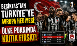Beşiktaş’tan Türkiye’ye Avrupa hediyesi: Ülke puanında kritik fırsat!