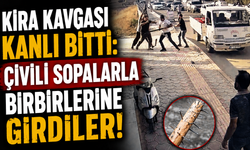 Kira Kavgası Kanlı Bitti: Çivili Sopalarla Birbirlerine Girdiler!