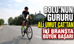 Bolu’nun gururu Ali Umut Çat’tan iki branşta büyük başarı