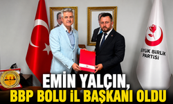Emin Yalçın, BBP Bolu İl Başkanı Oldu
