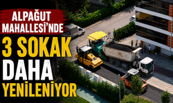 Alpağut Mahallesi’nde 3 sokak daha yenileniyor