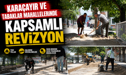 Karaçayır ve Tabaklar Mahallelerinde kapsamlı revizyon