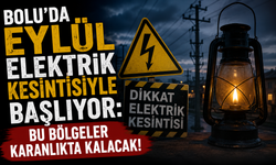 Bolu’da Eylül Elektrik Kesintisiyle Başlıyor: Bu Bölgeler Karanlıkta Kalacak!