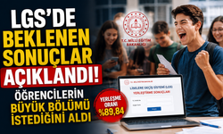 LGS’de beklenen sonuçlar açıklandı! Öğrencilerin büyük bölümü istediğini aldı
