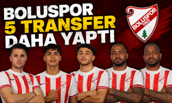 Boluspor 5 transfer daha yaptı