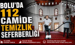 Bolu'da 112 camide temizlik seferberliği