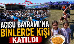 ACISU BAYRAMI’NA BİNLERCE KİŞİ KATILDI