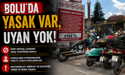 Bolu'da yasak var, uyan yok
