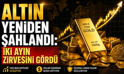Altın yeniden şahlandı: İki ayın zirvesini gördü