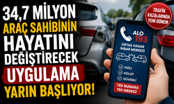34,7 Milyon Araç Sahibinin Hayatını Değiştirecek Uygulama Yarın Başlıyor!