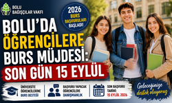 Bolu’da Öğrencilere Burs Müjdesi: Son Gün 15 Eylül