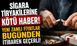 Sigara tiryakilerine kötü haber! Yeni zamlı fiyatlar bugünden itibaren geçerli