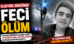Elektrik Direğinde Feci Ölüm