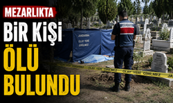 Mezarlıkta bir kişi ölü bulundu