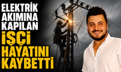 Elektrik akımına kapılan işçi hayatını kaybetti